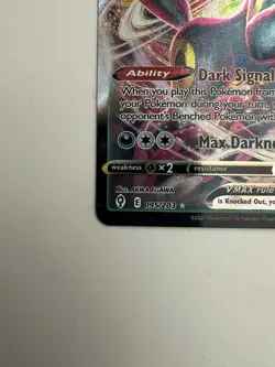 Umbreon VMAX 095/203 Prize Pack Play Series 1 Play Pokemon Stamped - Image 5