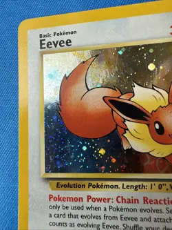 2000 Pokemon HOLO EEVEE Black Star Promo - #11 - Image 2