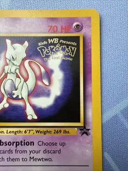 MEWTWO #3 - STAMPED PROMO - WB Pokemon: The First Movie 1999 VINTAGE Pokemon TCG - Image 4