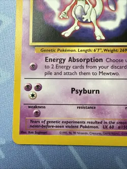 MEWTWO #3 - STAMPED PROMO - WB Pokemon: The First Movie 1999 VINTAGE Pokemon TCG - Image 5