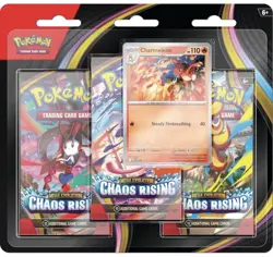 Pokemon TCG ME04: Chaos Rising 3-Pack Blister - Sealed - PRESALE (5/22/26) - Image 1