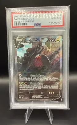 PSA 10 Regidrago V 184/195 Silver tempest - Pokemon TCG - Image 1