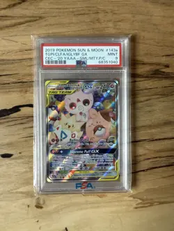 2019 Pokemon Sun & Moon Cosmic Eclipse #143a Tgpi/Clfa/Iglybf Gx PSA9 - Image 1