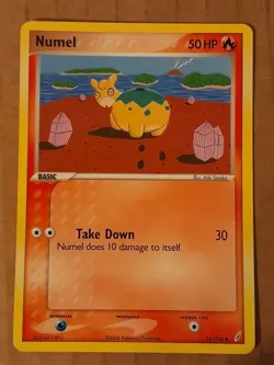 Pokemon Numel 59/100 Crystal Guardians NM-Mint See Pictures - Image 1
