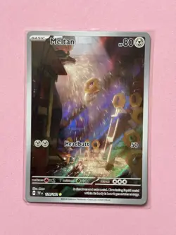 Pokemon Meltan SV05 Temporal Forces 179/162 Illustration Rare 80 HP Holo English - Image 1