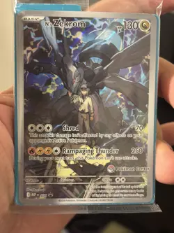 N's Zekrom Pokemon Center Stamp SEALED Promo Ascended Heroes PC ETB - Image 1