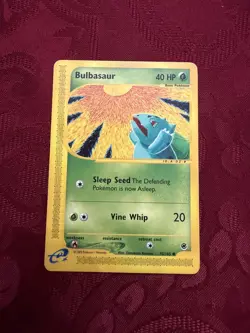 Pokemon TCG Bulbasaur Expedition Base Set 95/165 Regular Common MP - READ - Image 1