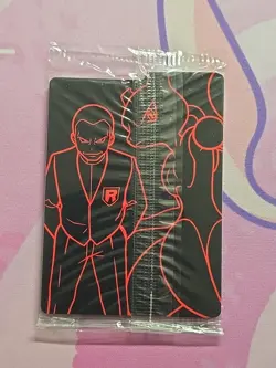 2025 POKEMON SVP EN-SV BLACK STAR PROMO #203 TEAM ROCKET'S WOBBUFFET SEALED - Image 3