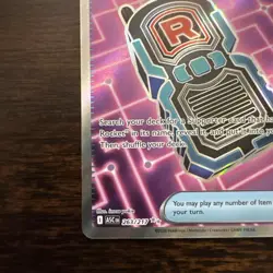 Team Rocket's Transceiver 263/217 Mega Evolution Ascended Heroes Pokemon TCG NM - Image 4