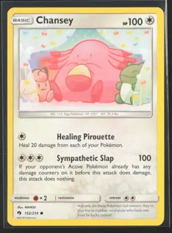 Chansey 152/214 Common Lost Thunder Pokemon Near Mint - Image 1