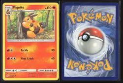 Pignite 32/236 Uncommon Cosmic Eclipse Pokemon Near Mint - Image 3