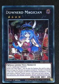 Downerd Magician - RA01-EN035 - Secret Rare - 1st Edition - Yugioh - Image 1