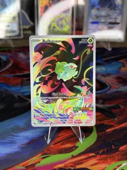 Pokemon TCG - Bulbasaur Mega Evolution Promo Stamped - 133/132 NM - Image 1