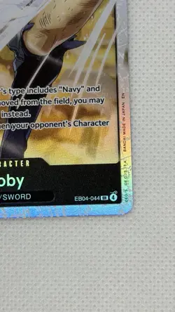 Koby EB04-044 SR Super Rare Foil One Piece Card Game Navy NM OP-15 - Image 3