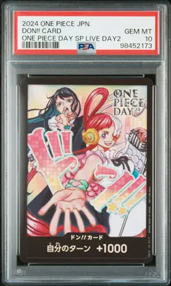 ADO & UTA DON!! Card 2024 One PIece Day SP Live Day 2 Promo Japanese PSA 10 - Image 1