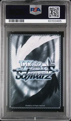2023 WEISS SCHWARZ JPN ACCEL WORLD #002 KUROYUKIHIME GAW/WS02-GOLD SIG PSA 10 - Image 2