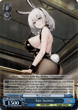 Weiss Schwarz - Azur Lane 2 (English) - San Jacinto (SR) - AZL/S119-E107S SR - Image 1