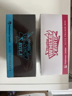 Pokemon TCG - Black Bolt and White Flare Pokemon Center ETB - Brand New & Sealed - Image 3