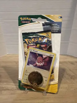 Pokemon TCG Evolving Skies Checklane Blister Pack Eevee Promo SEALED - Image 1