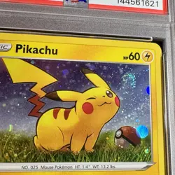 PSA 10 - Pikachu Black Star Promo - Blister Packs #039 - Perfect Swirl Spot - Image 2