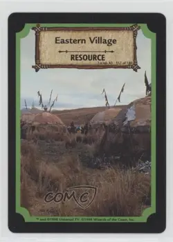 1998 Xena Warrior Princess Collectible Card Game 1st Edition Eastern Village - Image 1