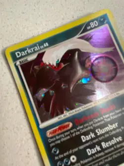Pokemon Cards TCG: Darkrai 3/100 Lv. 48 Majestic Dawn Holo Rare Shiny 2008 Card - Image 3