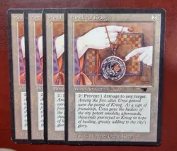 AMULET OF KROOG x4 mtg EX-NM Antiquities 4 Common - Image 1