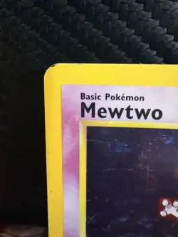 Mewtwo 10/102 Base Set Holo Rare Pokemon Card MP WOTC 1999 Unlimited - Image 5