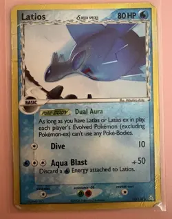 Latios 12/110 EX Holon Phantoms Delta Species Pokemon Card Holo Foil Rare HP - Image 1