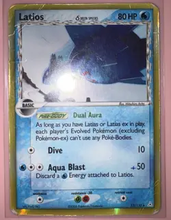 Latios 12/110 EX Holon Phantoms Delta Species Pokemon Card Holo Foil Rare HP - Image 2