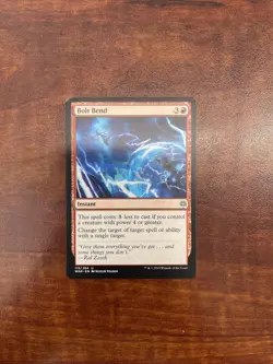 Magic The Gathering Bolt Bend 115 Uncommon Instant LP - Image 1