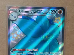Glimmora ex 218/091 Paldean Fates Pokemon Card NM Pack Fresh - Image 3
