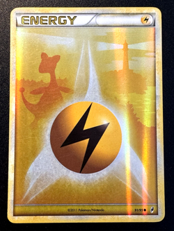 Lightning Energy 91/95 Call of Legends Pokemon Card Reverse Holo Foil Rare LP - Image 1