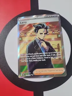 Larry 235/182 S&V Paradox Rift Full Art Ultra Rare Holo Card - Image 1