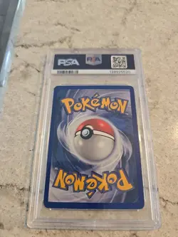 2005 Pokemon EX Vaporeon EX-Holo Delta Species Card #110 PSA 4 VG-EX - Image 3