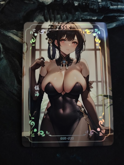 Cute Waifu Style Anime Card - Nice Collectable! RARE - Image 1