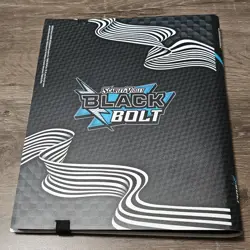Pokemon Black Bolt Binder Holds 396 Cards TCG Card Album NEW - Image 2