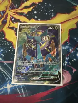 Dhelmise V 187/202 Sword & Shield NM Ultra Rare Full Art Pokemon Card - Image 1