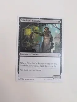 MTG - Stitcher's Supplier (White Border) - Modern Horizons 2 NM/M Condition - Image 1