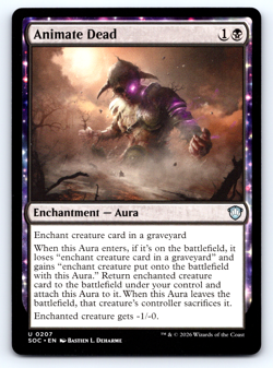 Animate Dead - Secrets of Strixhaven Commander - MTG - Image 1