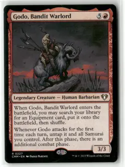 Godo, Bandit Warlord Normal R Commander Masters 227 NM - Image 1