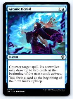 Arcane Denia - Secrets of Strixhaven Commander - MTG - Image 1