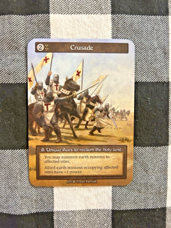 Sorcery Contested Realm Crusade - Beta Unique Nonfoil NM Condition - Image 1