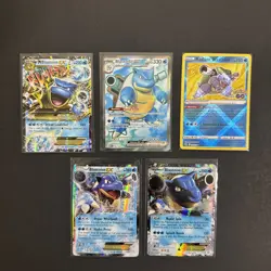 Pokemon M BLASTOISE Card Lot of 5 - Image 1