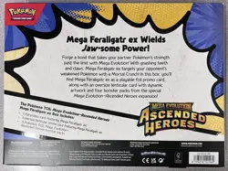 Pokemon TCG ME: Ascended Heroes, Mega Feraligatr Ex Collection Box - New Sealed - Image 2