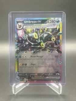 Pokemon TCG Umbreon ex Prismatic Evolutions Rare Holo #060/131 NM - Image 1