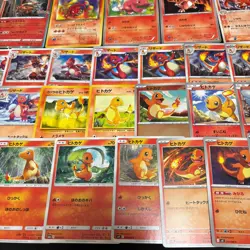 Lot of 41 Pokemon Charmander Charmeleon Charizard Cards JapaneseTCG Mixed Lot - Image 5