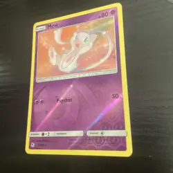 Pokemon TCG Mew 32/68 Hidden Fates Reverse Holo Rare (English) - LP - Image 3