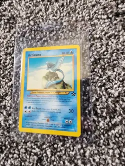 Pokemon Articuno #48 Black Star Promo Card Wizards of the Coast League 2002 Rare - Image 2