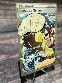 Rapid Strike Style Mustard TG27/TG30 Brilliant Stars Trainer Gallery Pokemon TCG - Image 2